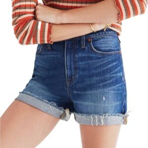 Madewell | High-rise denim shorts
